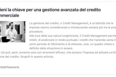 Gestione finanziaria aziendale: 17 spunti preziosi per farla salire di livello